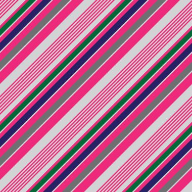 Moda tekstil ve grafikleri için uygun renkli diyagonal çizgili dikişsiz arkaplan