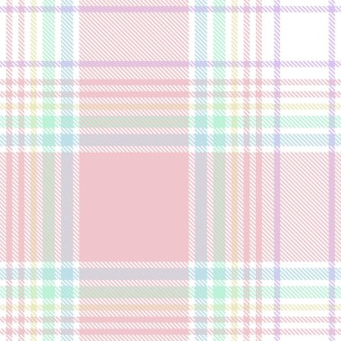 Gökkuşağı Pastel Ekoseli Moda tekstil ve grafikleri için kusursuz desen