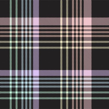 Gökkuşağı Pastel Ekoseli Moda tekstil ve grafikleri için kusursuz desen