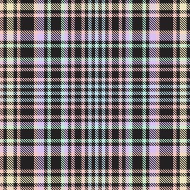 Gökkuşağı Pastel Ekoseli Moda tekstil ve grafikleri için kusursuz desen