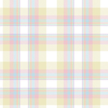 Gökkuşağı Pastel Ekoseli Moda tekstil ve grafikleri için kusursuz desen