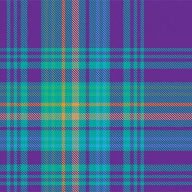 Renkli Ekose desenli moda tekstil ve grafikleri için pürüzsüz desen