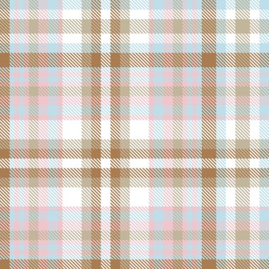 Renkli Ekose desenli moda tekstil ve grafikleri için pürüzsüz desen