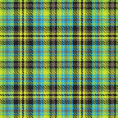 Renkli Ekose desenli moda tekstil ve grafikleri için pürüzsüz desen