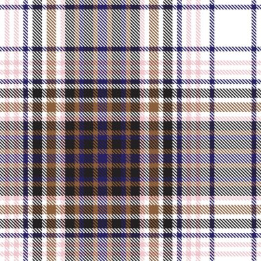 Renkli Ekose desenli moda tekstil ve grafikleri için pürüzsüz desen