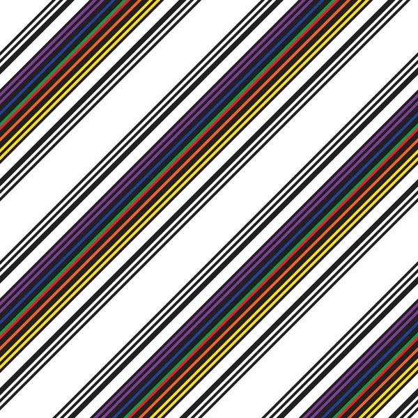 Rainbow Diagonale Rayé Fond Motif Sans Couture Adapté Pour Les — Image vectorielle