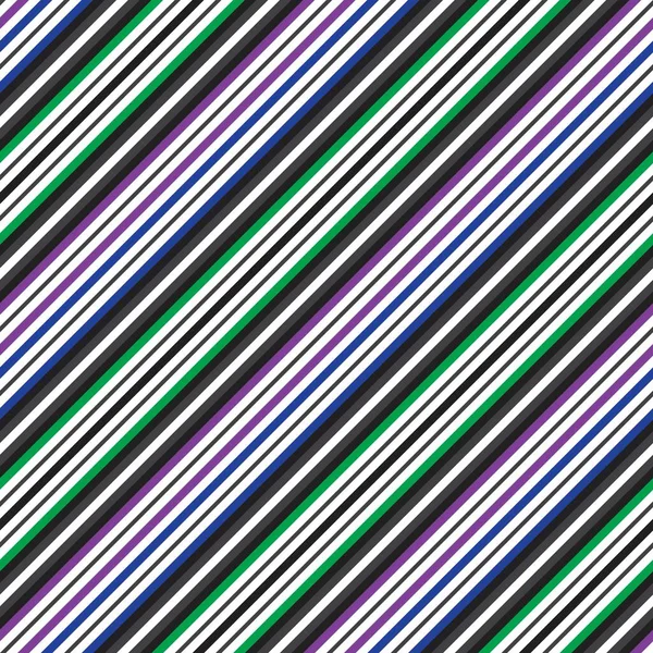 Rainbow Diagonal Listrado Sem Costura Fundo Padrão Adequado Para Têxteis — Vetor de Stock
