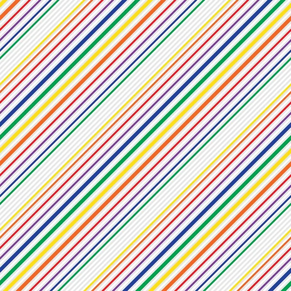 Rainbow Diagonale Rayé Fond Motif Sans Couture Adapté Pour Les — Image vectorielle