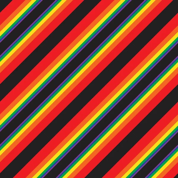 Arco Iris Diagonal Rayas Sin Costuras Patrón Fondo Adecuado Para — Archivo Imágenes Vectoriales