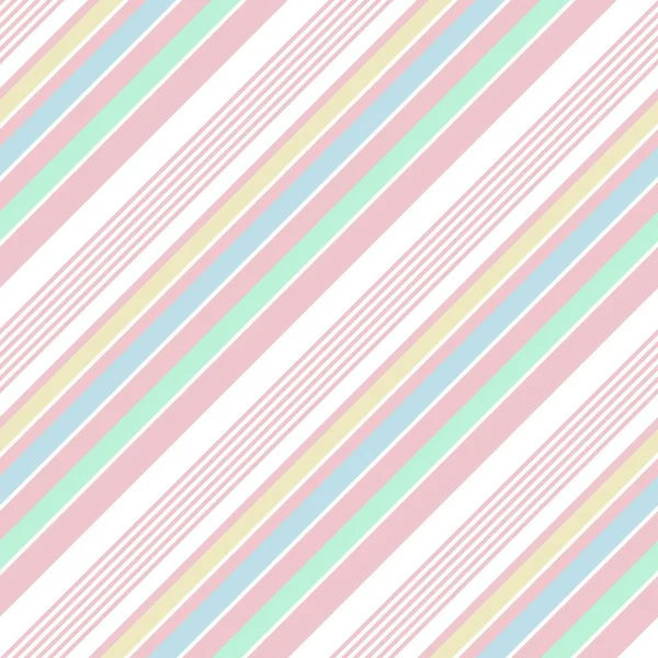 Arco Iris Diagonal Rayas Sin Costuras Patrón Fondo Adecuado Para — Vector de stock