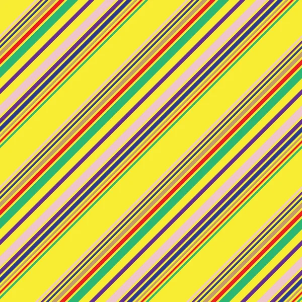 Colourful Diagonal Striped Seamless Pattern Background Suitable Fashion Textiles Graphics — Stock Vector