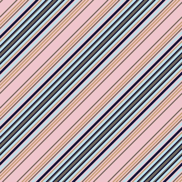 Färgglad Diagonal Randig Sömlös Mönster Bakgrund Lämplig För Mode Textilier — Stock vektor