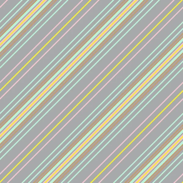 ファッション繊維 グラフィックに適したカラフルな斜めの縞模様シームレスなパターンの背景 — ストックベクタ