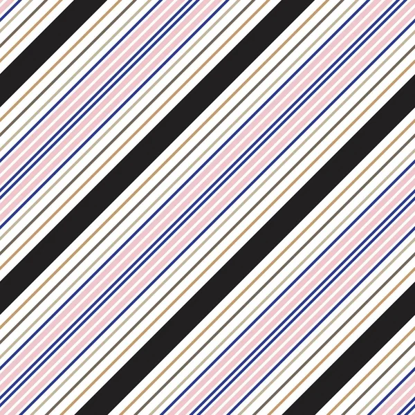 Fondo Patrón Sin Costuras Rayas Diagonales Coloridas Adecuado Para Textiles — Vector de stock