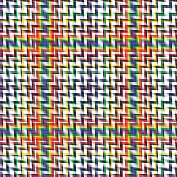 Gökkuşağı Ekoseli, kareli, ekose desenli moda tekstil ve grafikleri için uygun