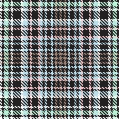 Renkli Ekose desenli moda tekstil ve grafikleri için pürüzsüz desen