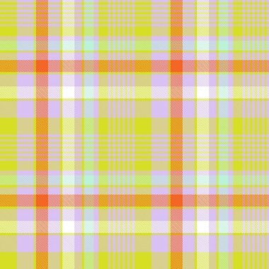 Renkli Ekose desenli moda tekstil ve grafikleri için pürüzsüz desen