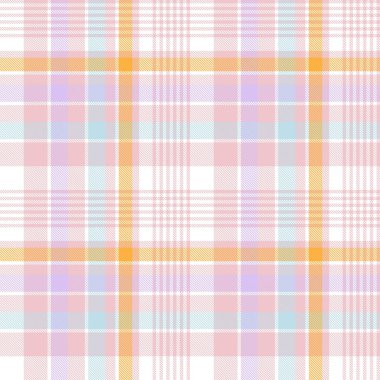 Renkli Ekose desenli moda tekstil ve grafikleri için pürüzsüz desen