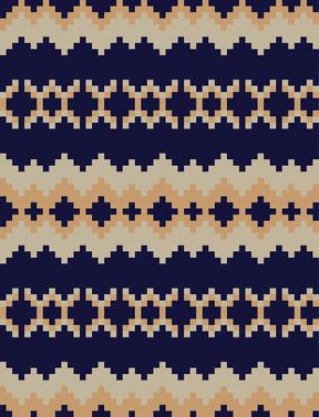 Moda tekstil, örgü ve grafikler için kahverengi Noel panayırı desenli arka plan