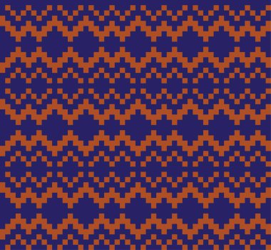 Moda tekstil, örgü ve grafikler için kahverengi Noel panayırı desenli arka plan