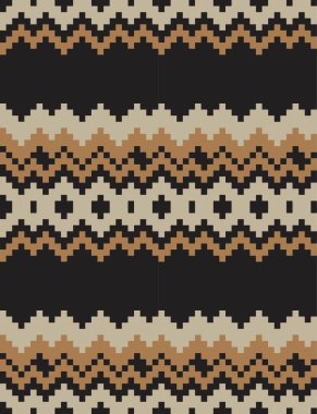 Moda tekstil, örgü ve grafikler için kahverengi Noel panayırı desenli arka plan