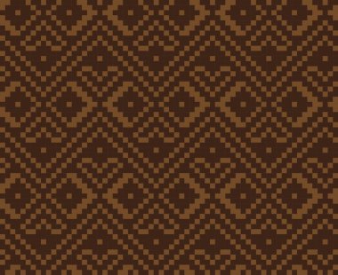 Moda tekstil, örgü ve grafikler için kahverengi Noel panayırı desenli arka plan