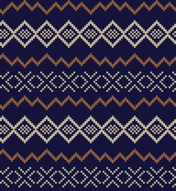 Moda tekstil, örgü ve grafikler için kahverengi Noel panayırı desenli arka plan