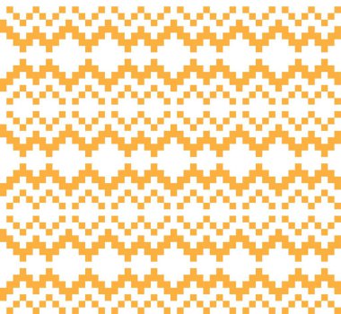 Moda tekstil, örgü ve grafikler için turuncu Noel panayırı desenli arka plan