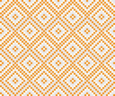 Moda tekstil, örgü ve grafikler için turuncu Noel panayırı desenli arka plan