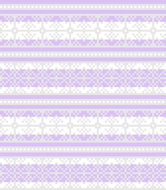 Moda tekstil, örgü ve grafikleri için mor Noel panayır desenli arka plan