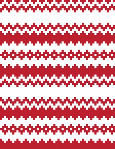 Різдвяний Ярмарок Острівний Візерунок Модного Текстилю Трикотажу Графіки — стоковий вектор