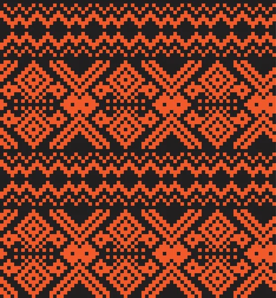 Moda tekstil, örgü ve grafikler için turuncu Noel panayırı desenli arka plan