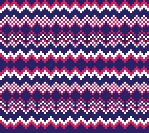 Moda Tekstil Örgü Grafikleri Için Mor Noel Panayır Desenli Arka — Stok Vektör