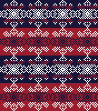Moda tekstil, örgü ve grafikleri için Noel festivali desenli arka plan