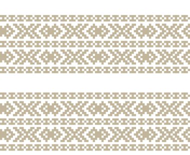 Moda tekstil, örgü ve grafikler için kahverengi Noel panayırı desenli arka plan