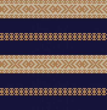 Moda tekstil, örgü ve grafikler için kahverengi Noel panayırı desenli arka plan