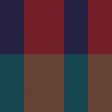 Moda tekstil ve grafikleri için uygun kırmızı asimetrik ekoseli desensiz desen