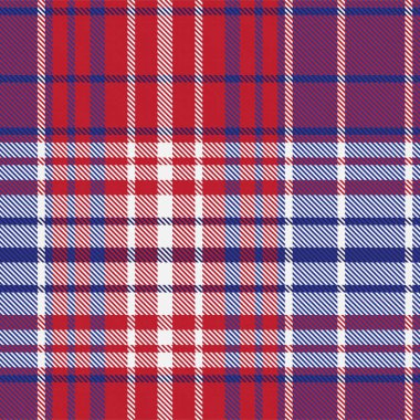 Moda tekstil ve grafikleri için uygun kırmızı asimetrik ekoseli desensiz desen