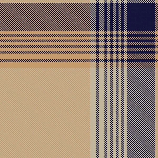 Moda Tekstil Grafikleri Için Uygun Kahverengi Asimetrik Desenli Dikişsiz Desen — Stok Vektör