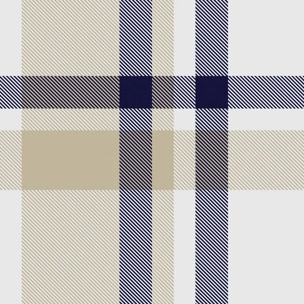 Brown Asymtric Plaid 텍스처없는 직물과 그래픽에 — 스톡 벡터