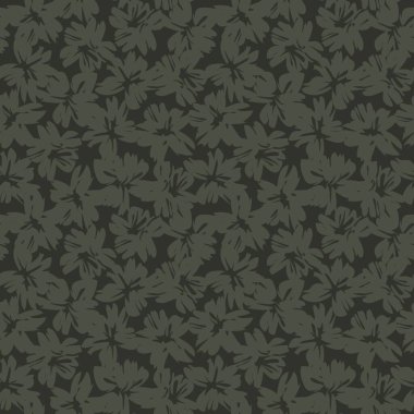 Yeşil bitkisel bitki örtüsü desensiz arka plan moda baskıları, grafikler, arka planlar ve el sanatları için uygun