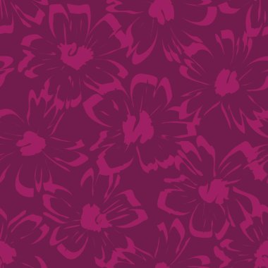 Mor bitkisel bitki desensiz arka plan moda baskıları, grafikler, arka planlar ve el sanatları için uygun