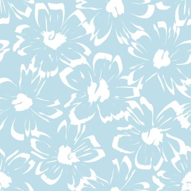 Pastel bitkisel bitki örtüsü desensiz arka plan moda baskıları, grafikler, arka planlar ve el sanatları için uygun