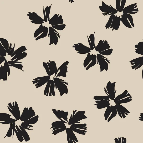 Kahverengi Taupe bitkisel bitki örtüsü desensiz arka plan moda baskıları, grafikler, arka planlar ve el sanatları için uygun