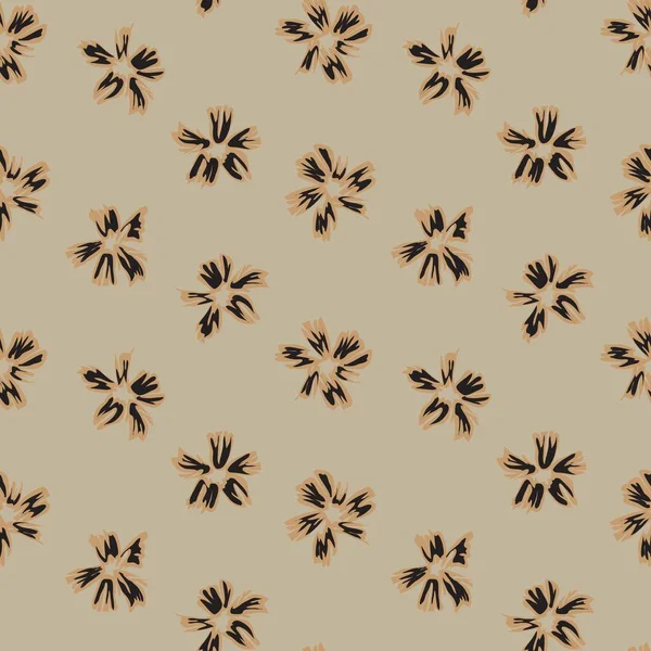 Kahverengi Taupe bitkisel bitki örtüsü desensiz arka plan moda baskıları, grafikler, arka planlar ve el sanatları için uygun