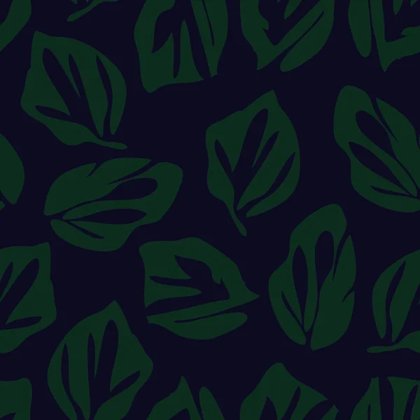 Πράσινο Floral Βοτανική Αδιάλειπτη Μοτίβο Φόντο Κατάλληλο Για Εκτυπώσεις Μόδας — Διανυσματικό Αρχείο