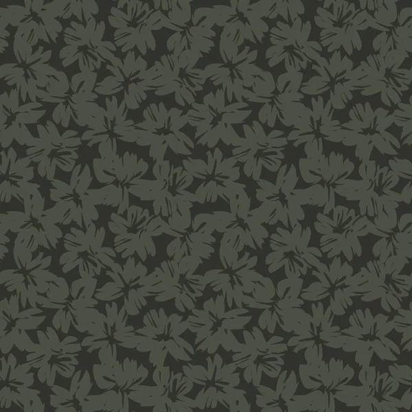 Yeşil bitkisel bitki örtüsü desensiz arka plan moda baskıları, grafikler, arka planlar ve el sanatları için uygun