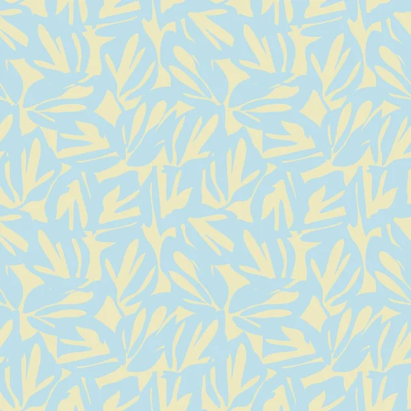 パステル花植物シームレスパターン背景に適したファッションプリント グラフィック 背景や工芸品 — ストックベクタ