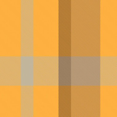Moda tekstil ve grafikleri için uygun turuncu asimetrik ekose desenli kusursuz desen