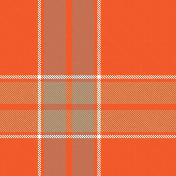 Апельсиновая Асимметричная Клетчатая Текстура Бесшовным Рисунком Подходит Моды Текстиля Графики — стоковый вектор